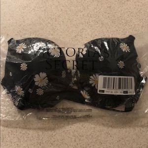 34D PINK Wear Everywhere Push-Up Bra (Daisy Print)